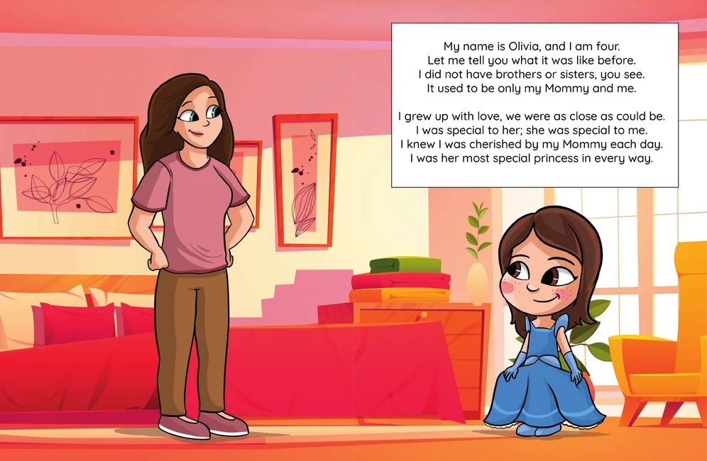 An illustrated spread from I am Just as Special