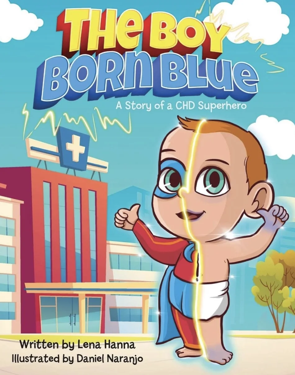 The Boy Born Blue book cover